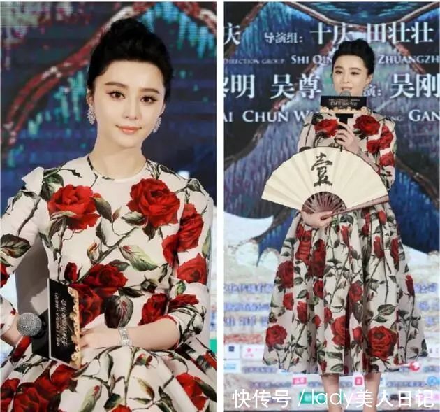 范冰冰刘涛穿长裙贵妇范,迪丽热巴穿裙子依旧少女模样,爱死了