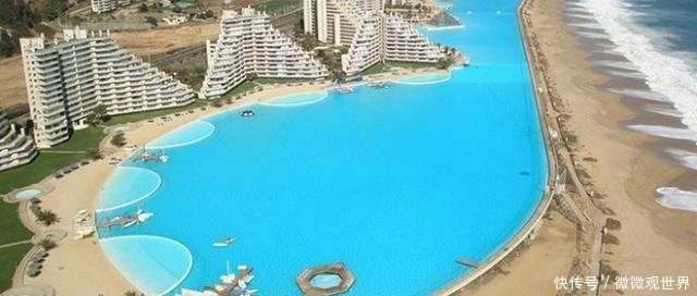 全球最大的游泳池，占地18万平方米，5年的时间耗资20亿才建成！