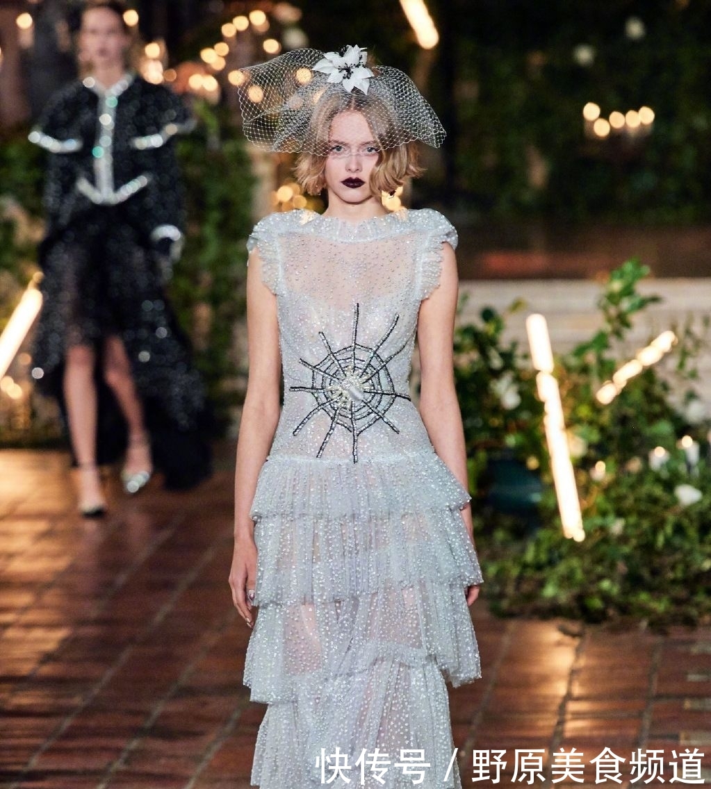 「感觉」Rodarte 2020秋冬系列,经典吸血时尚又复古,复古黑暗且不失浪漫