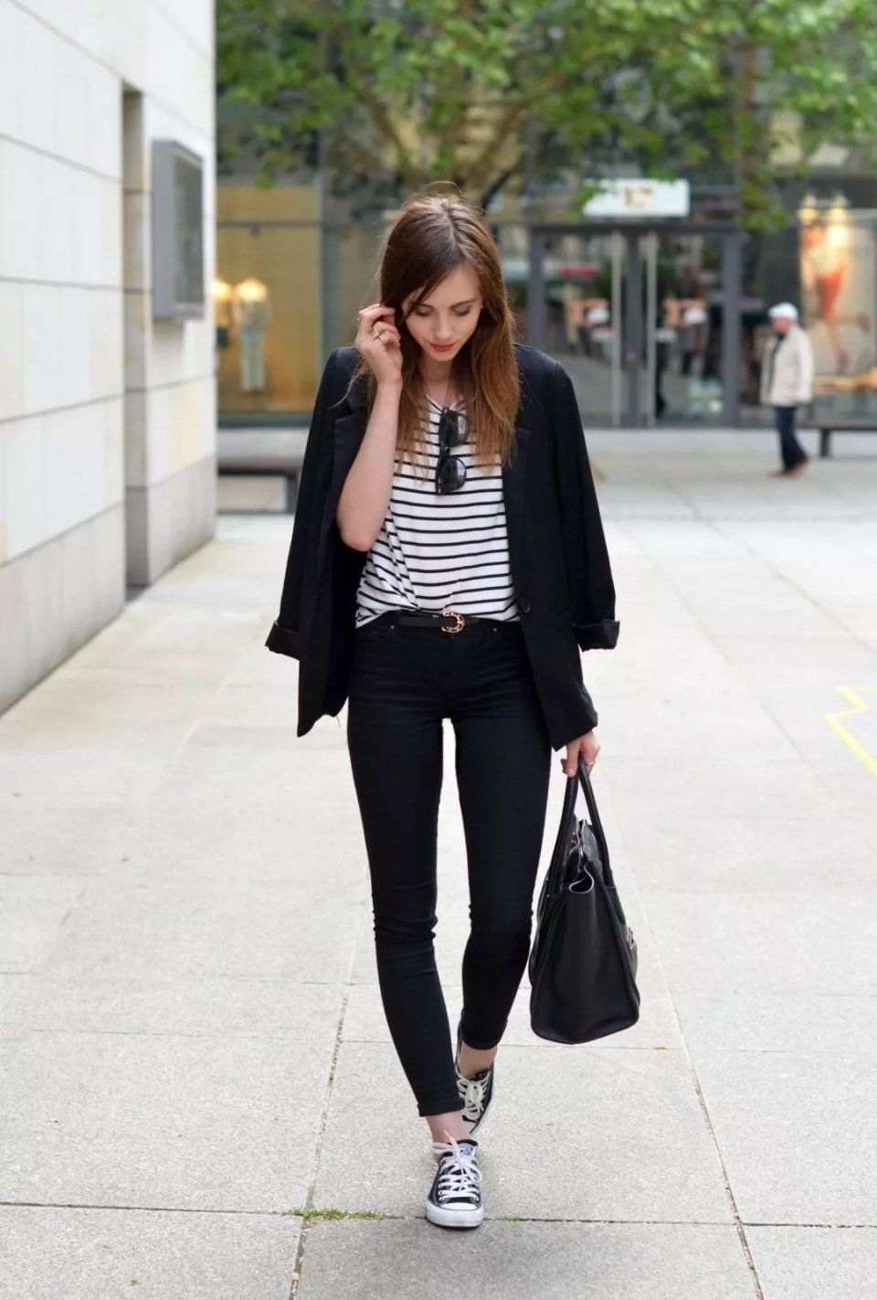 九分裤+运动鞋，才是入秋最潮搭配!!!