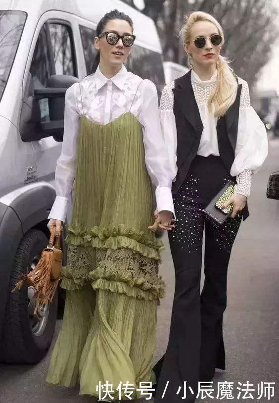 「色打底衫」今年这条“吊带裙”彻底火了,时髦性感又显瘦,刘雯穿上美炸了