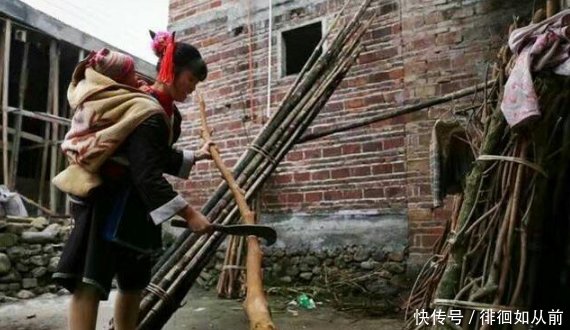 30岁的女人看着像40岁，七年和丈夫生了五个孩子，常年吃地瓜