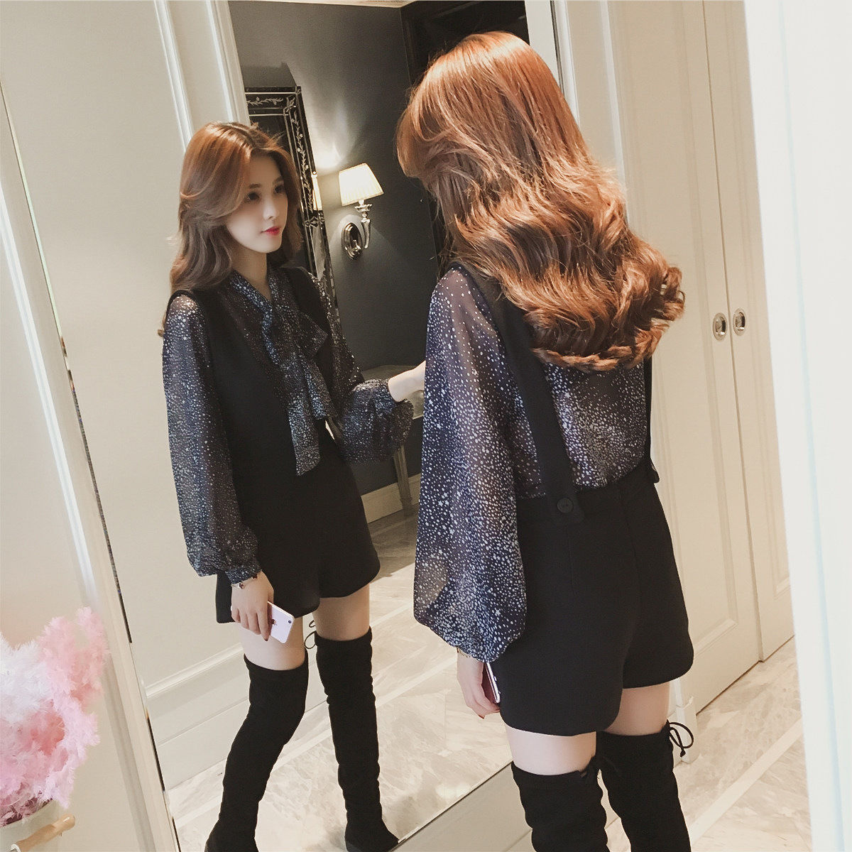 膝盖手臂怕凉的女人,立秋了别穿裙子!时下流行这些时髦套装