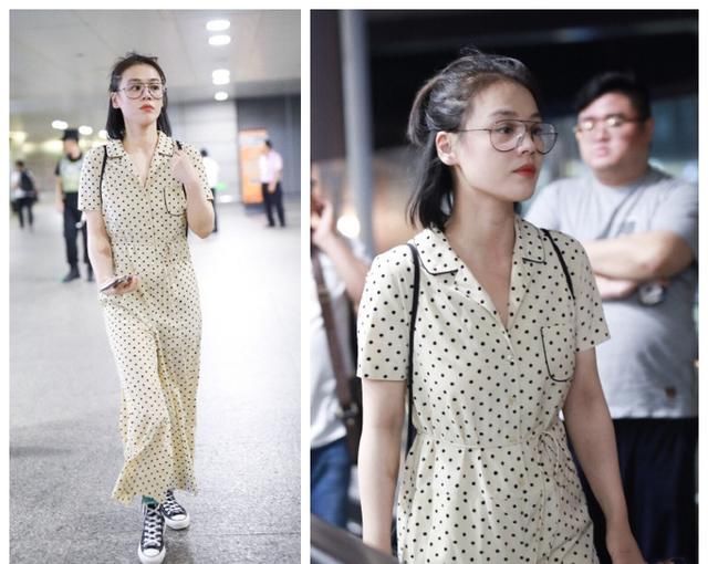 杨幂用包带当腰带就够离谱，没想到马思纯阚清子系根绳子就出门