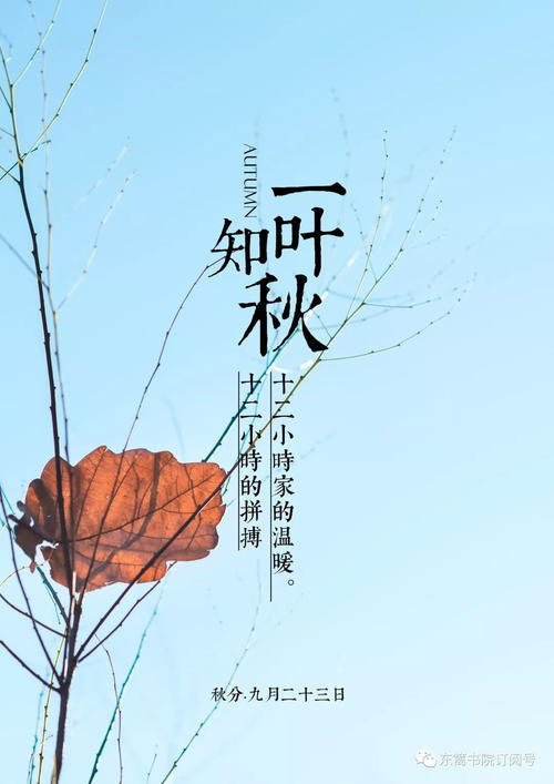 秋分?昼夜平分，宜养身