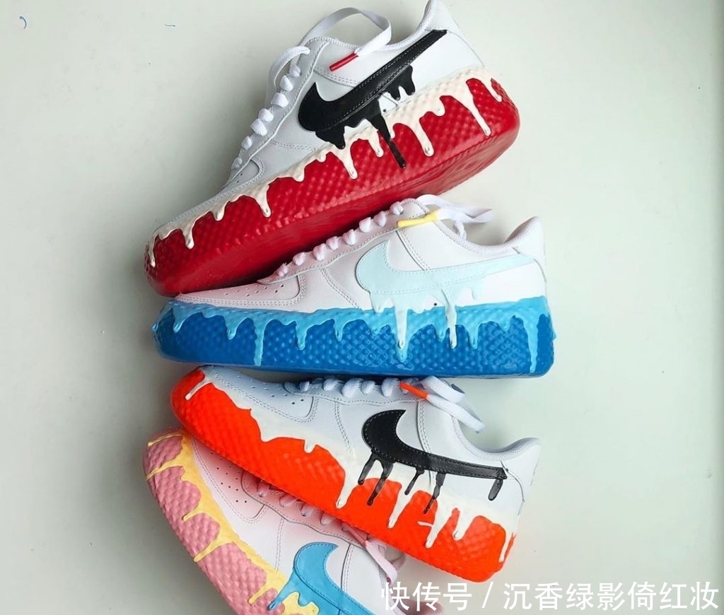  [冰箱]Nike这款鞋太像冰淇淋，被放进冰箱冷冻？