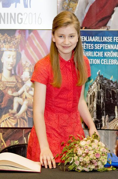 伊丽莎白公主将成为首位比利时女王,颜值爆表成众人焦点!