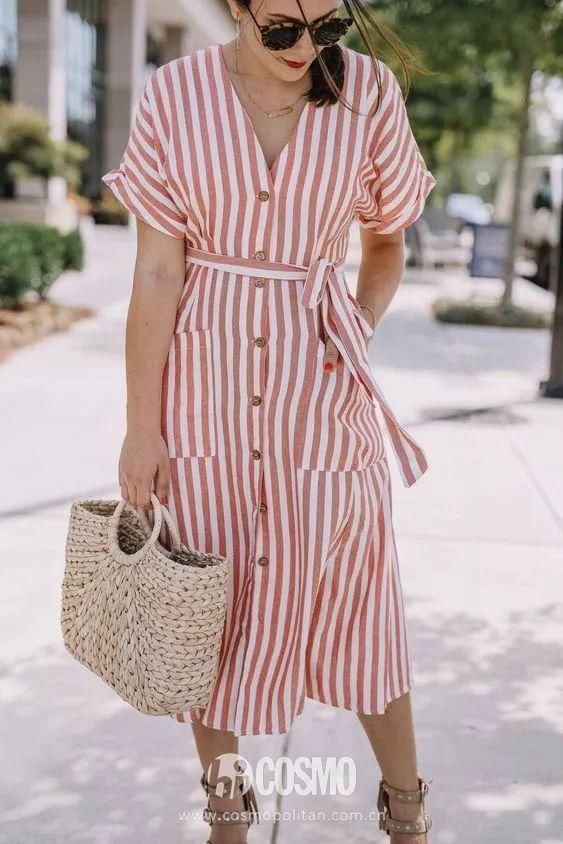 巧穿搭｜这条裙子太魔性，穿上显瘦显高还温柔