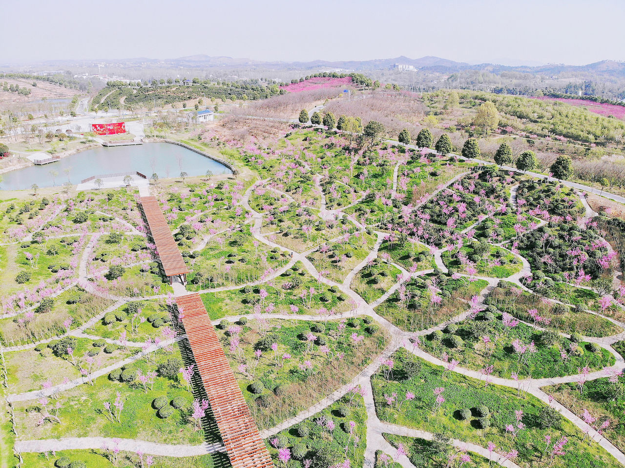 武汉周边游3??丨黄陂赏花和登山徒步，推荐这四个景区必须打卡