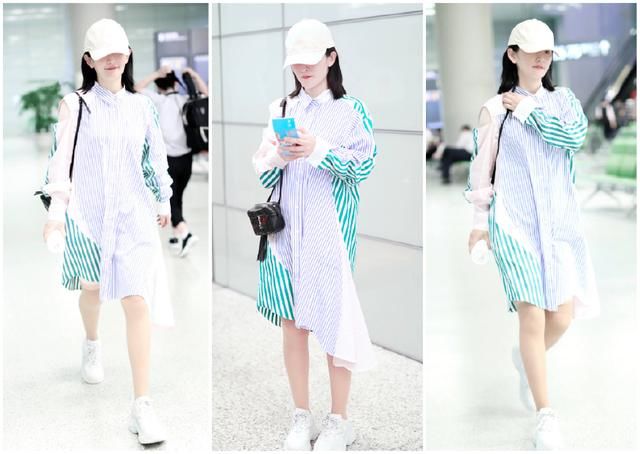 一条6000块的衬衫裙,让谢娜硬是从37岁穿回了17岁,这钱花的值