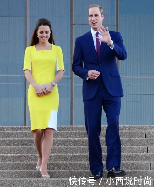 看英王室王妃们穿黄色套装,凯特优雅,梅根壮硕,戴安娜有气质!!