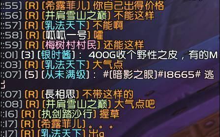  [该玩家]魔兽世界怀旧服：法师团长竞拍奈泪反复出价，出尔反尔就是为钱？