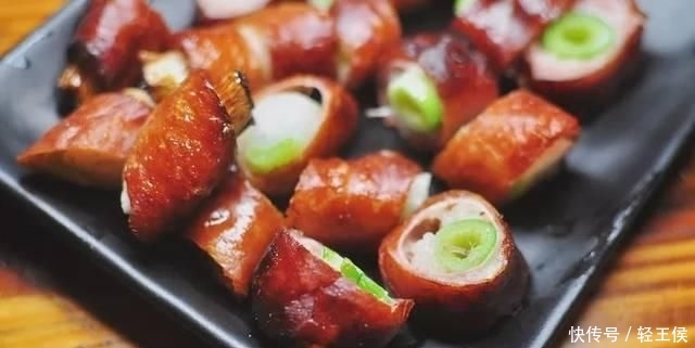 鲁菜中■来一口肥厚型爆油的山东省肥肠!hin美味!