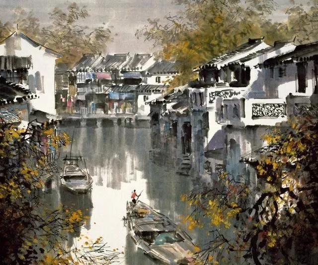  「江南」一组美丽的江南水墨画