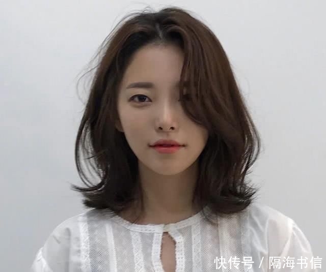  「卷发」韩国超火的仙气发型，难怪人家甜美，尤其圆脸女生，太适合！