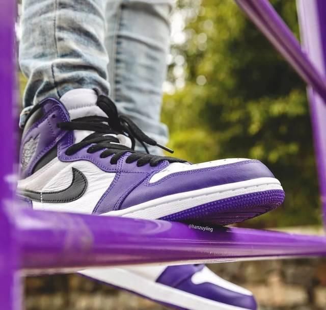  『上架』Snkrs正式上架＂AJ1紫脚趾＂！锁定将限量发售，随时突袭？