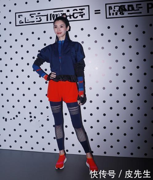 杨幂穿运动装，杨颖穿运动装，佟丽娅穿运动装，都不如她有气质