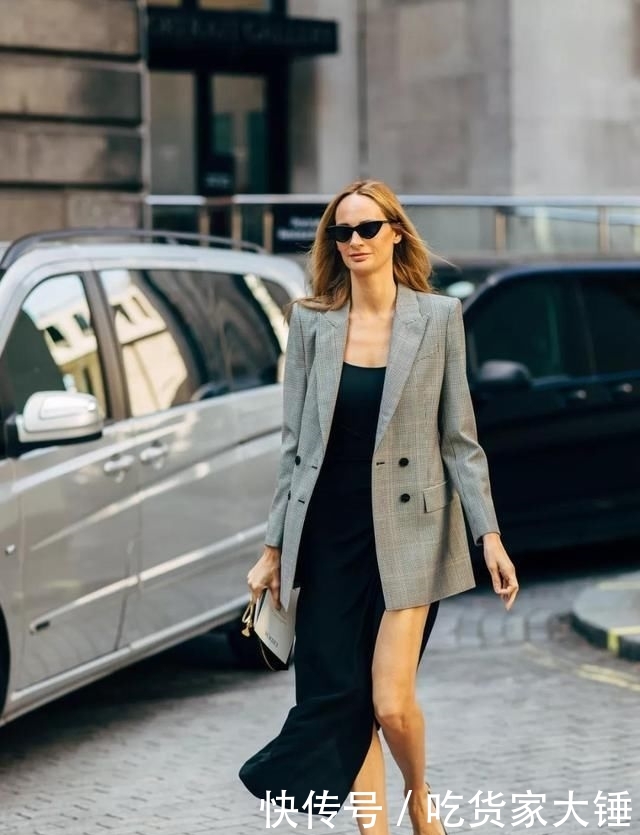 #格纹西装#秋冬必穿的格纹,时髦炸了