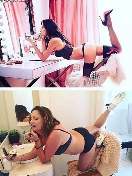 女人健身和不健身，真是没有对比就没有伤害