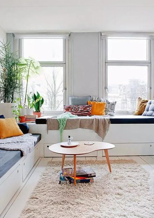  回家：卧室飘窗装修得如此浪漫惬意, 让你恋上回家的感觉!