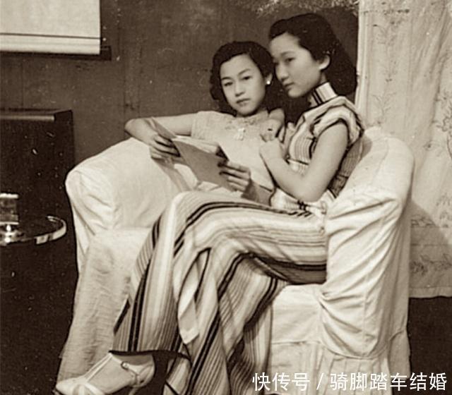 #女性#老照片,穿旗袍的民国女子,穿上旗袍的女性原来这么美!