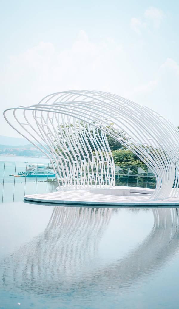 三亚大东海度假新选择，这家JW万豪让游客来了不想走