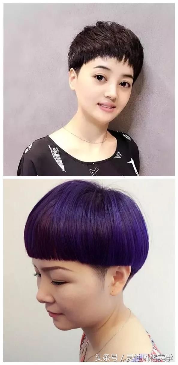 显瘦又显小短发50款短发，你的短发是这样吗？