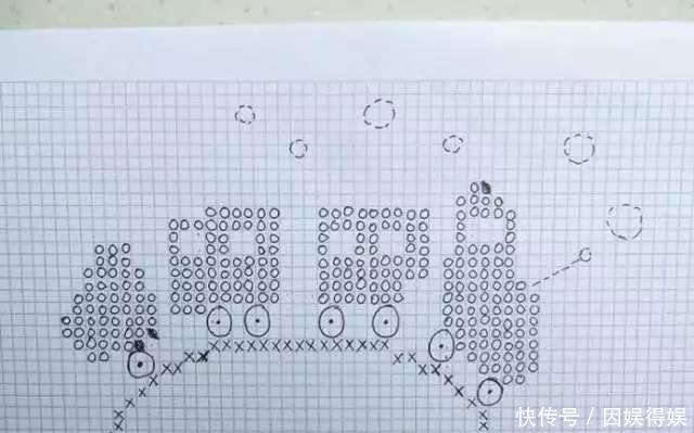  「图案」小火车图案背心新手也会的详细教程