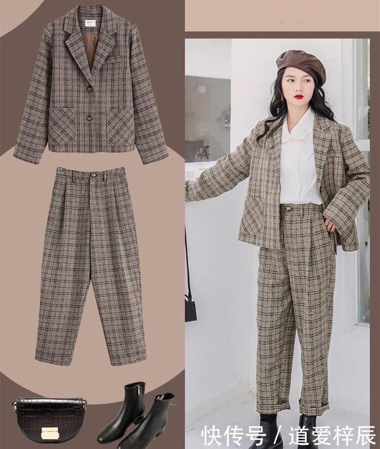 LOOK■通勤小西装套装穿搭LOOK,精致时尚显气质,帮你解决春日搭配烦恼