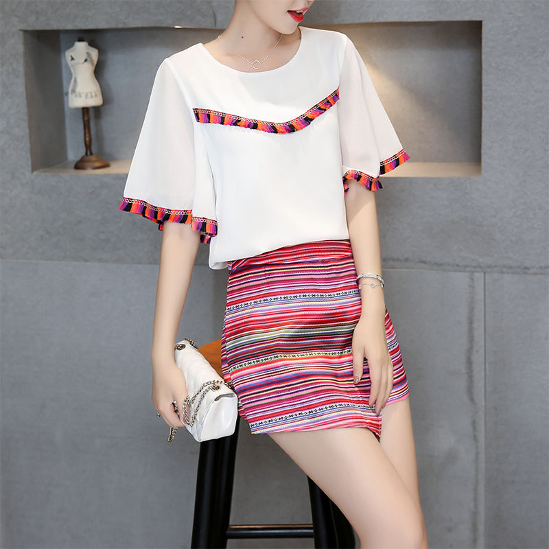 三伏天，超短裤扔了吧!刚上架的冷风裙，超显高贵性感