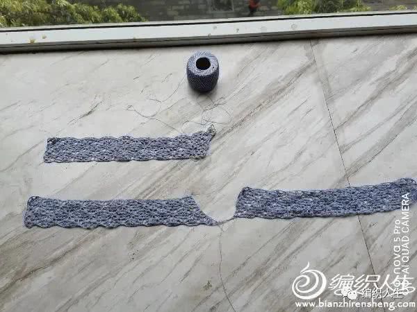  『图解』女士钩针镂空十字花喇叭袖开衫（有编织图解）