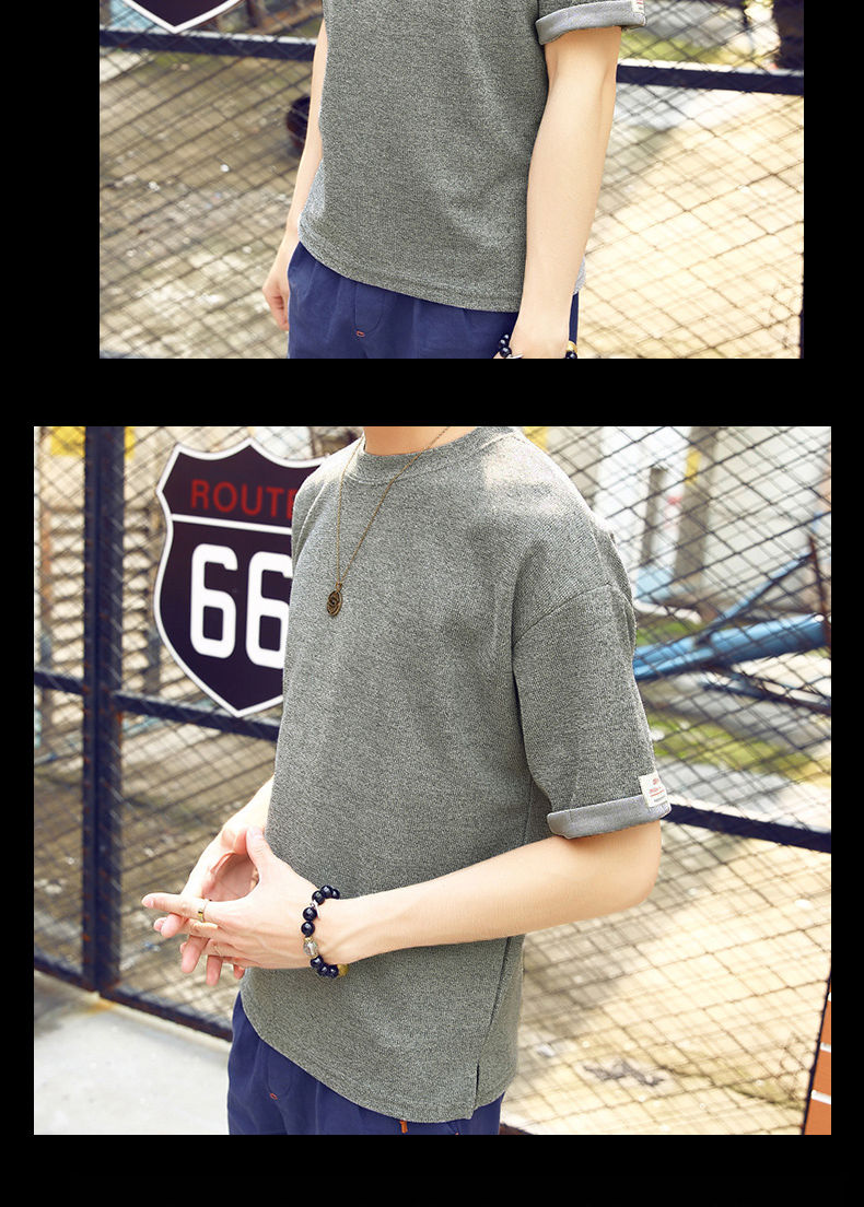 日系文艺范中袖T恤:弹力顺滑，冰感速干