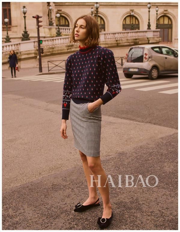 Claudie Pierlot 2018秋冬女装系列Lookbook：森林女孩与时尚探险