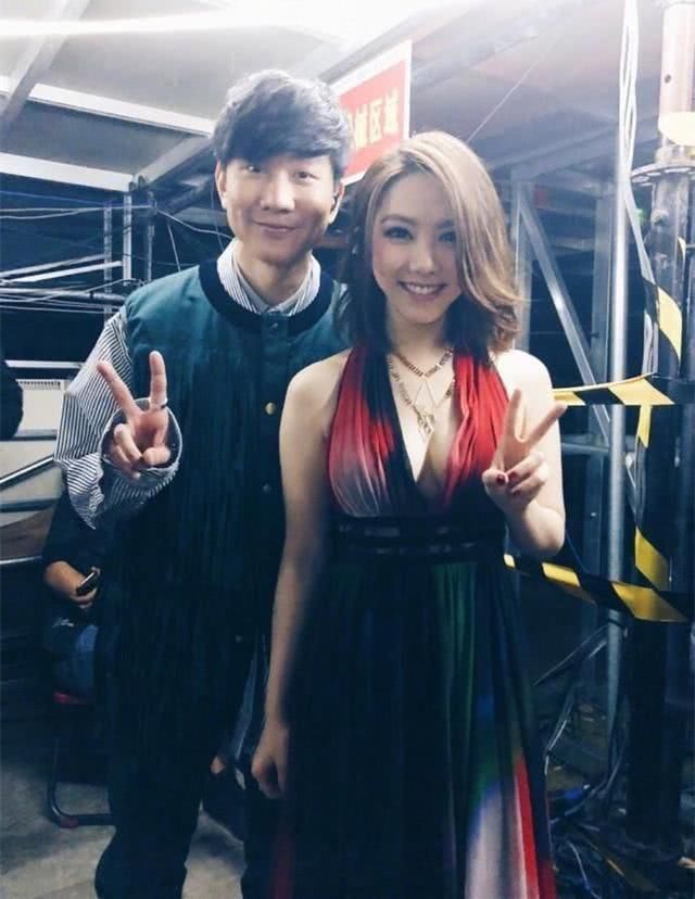 邓紫棋又换风格了，这一次深v长裙穿在她身上，实在太优雅了