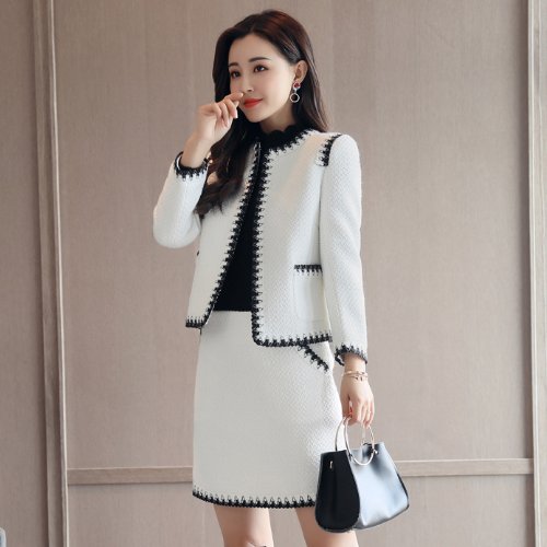 少买两盒化妆品也要败的套装裙，比旗袍洋气，网红都在穿