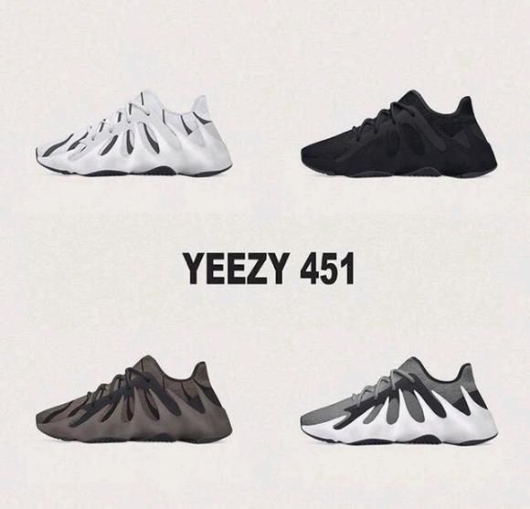  「发售」挑战椰子350！Yeezy451家族两双鞋款实物曝光 是我爱的那个味儿！