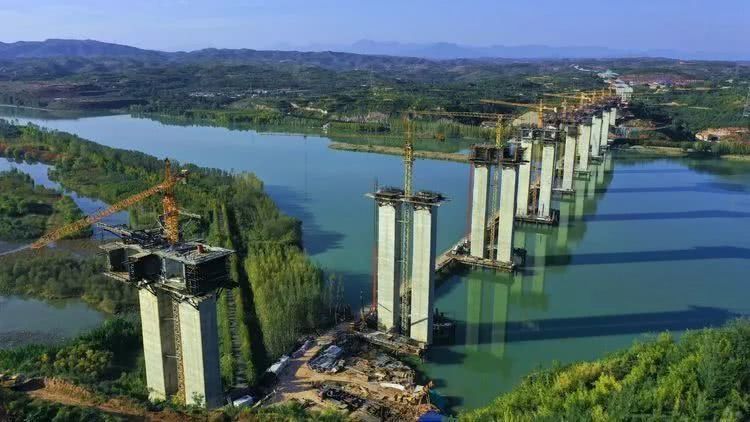  [一桥]一桥飞架黄河南北，天堑将变通途！