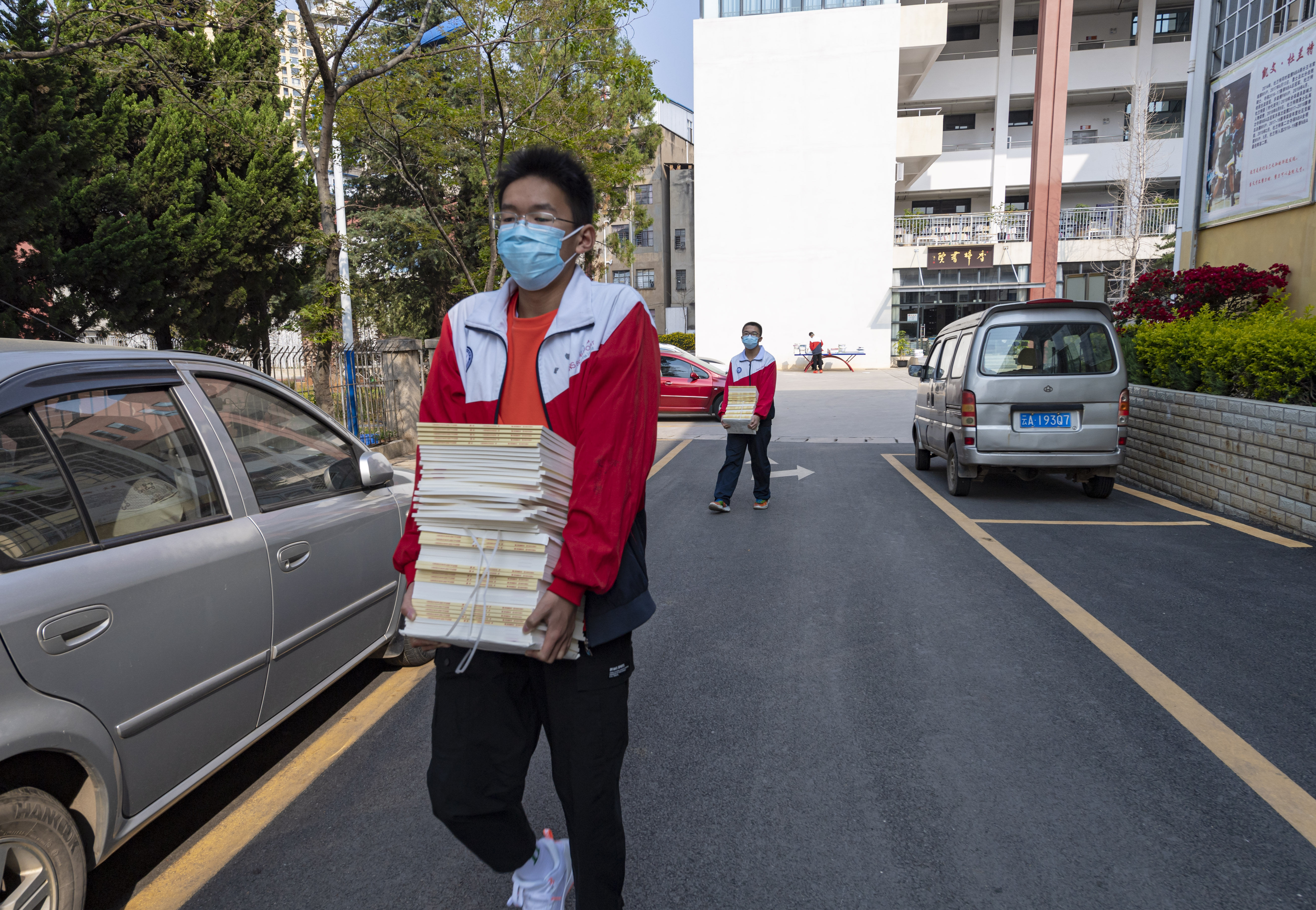 初三■昆明:初三学生的开学防疫第一课