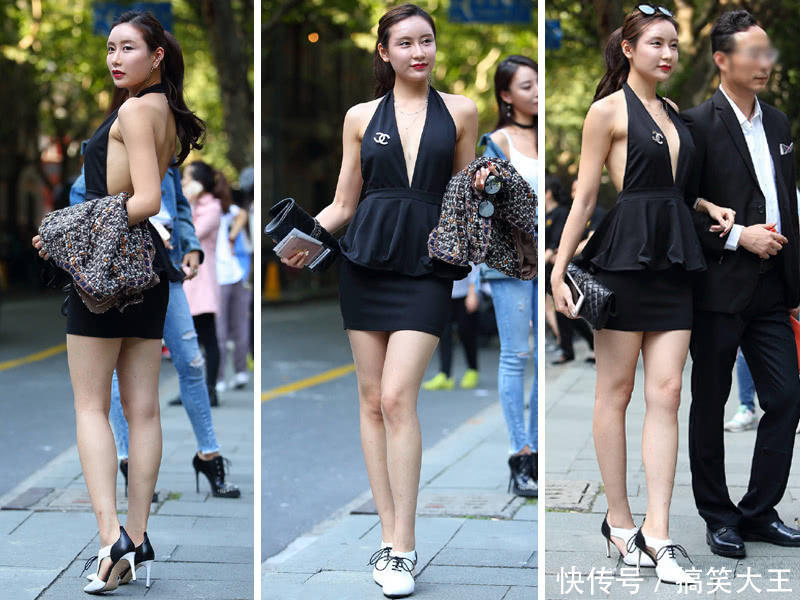 美女穿出了自己的气场,深V领直接开到肚脐部位,成熟性感迷人!