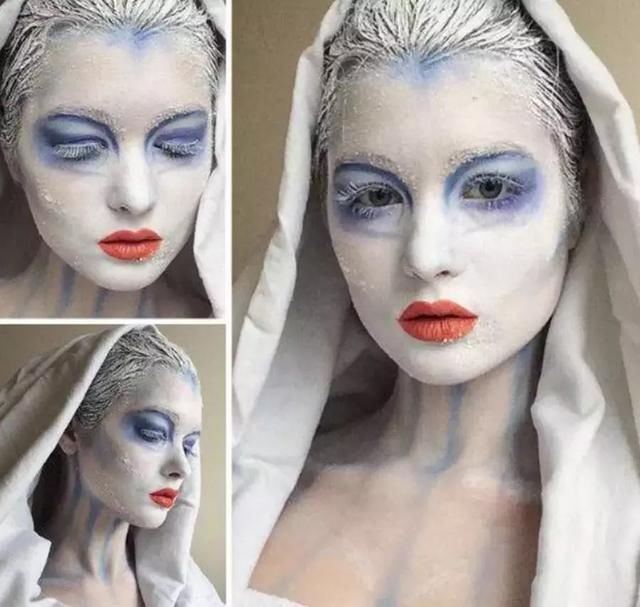 20岁女孩自学一年爱上“恐怖妆容”,没想到素颜的她却如此美丽