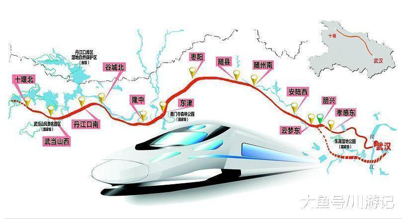 湖北明年将通车一条350时速高铁, 全长399公里, 为最美高铁线路