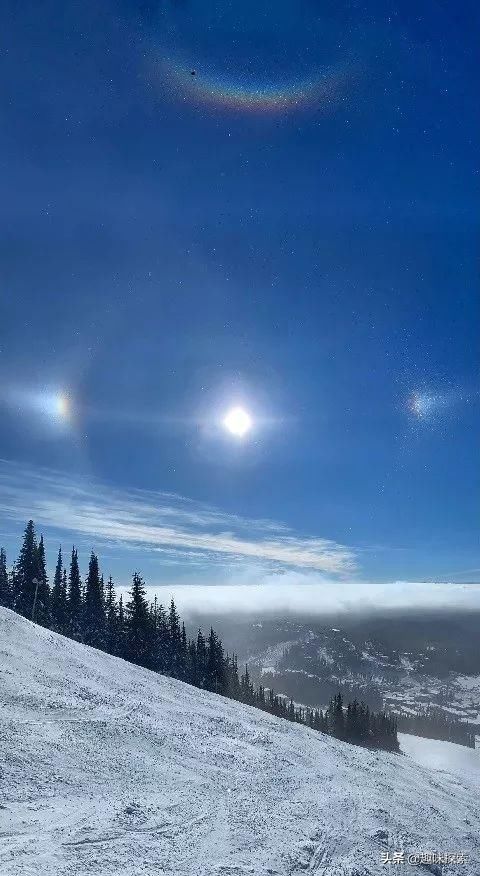 摄影爱好者在加拿大捕捉到“钻石尘”现象,闪闪发光如同钻石