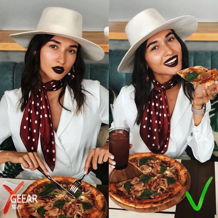 多一根手指瞬间瘦脸?只要掌握这些细节就能轻松拍出名模美照!