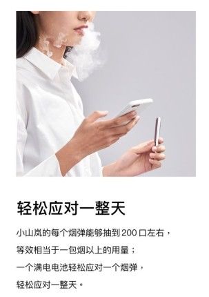 确认过眼神,"小山岚"就是理想中电子烟的样子