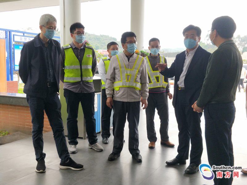  「工作」广东省交通集团副总经理曹晓峰到源潭服务区检查指导工作