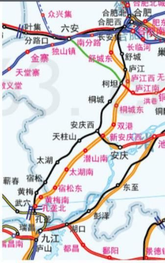 合安九高铁是京九高铁的一部分吗？一组图快速了解合安九客运专线