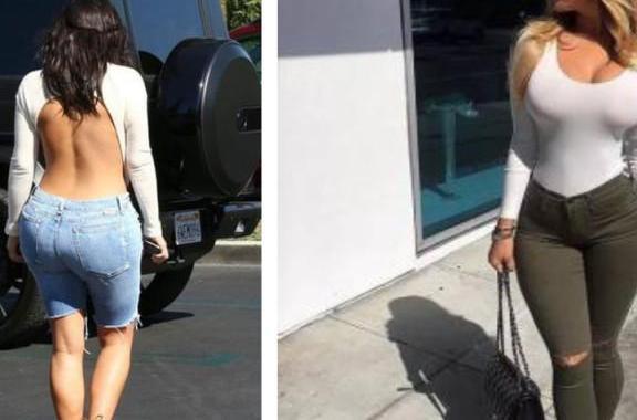 时尚牛仔裤彰显个性潮流，展现女性高挑的魅力！