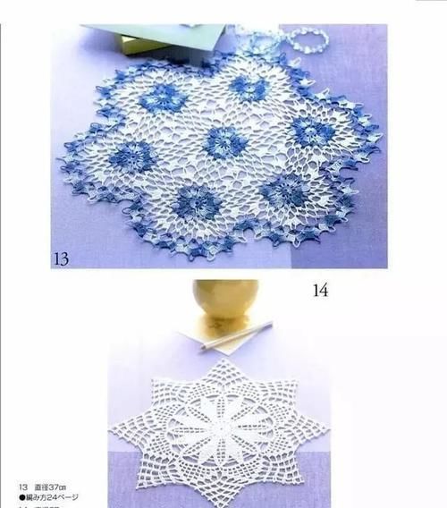  「浪漫」浪漫唯美的蕾丝，用在哪都那么美，附蕾丝钩织教程，5000+收藏