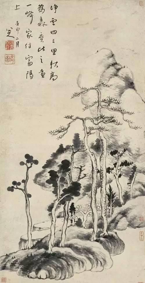 『作品』他在中国艺术史上的地位, 就像梵高在西方艺术史上的地位一样。