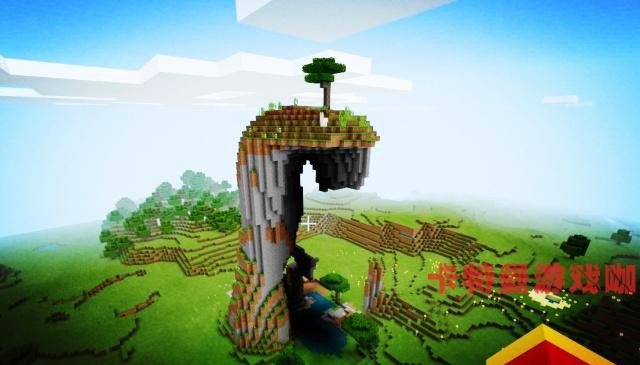 我的世界:出生4村庄相连包括僵尸村庄,4沙漠神殿还有神秘沙漏